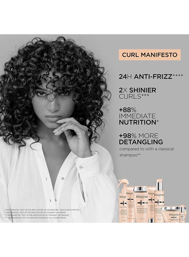 Kerastase Curl Manifesto Creme De Jour Fondamentale Daily Moisturizing Frizz-Reducing Leave-in Treatment For Wavy, Curly Hair 150ml
