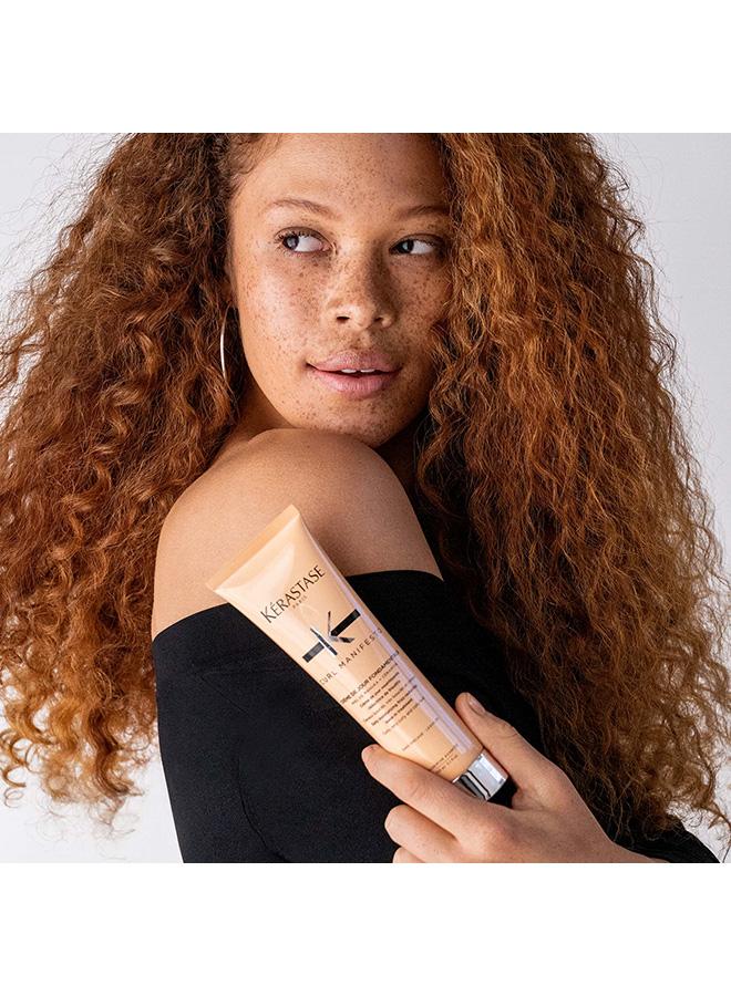 Kerastase Curl Manifesto Creme De Jour Fondamentale Daily Moisturizing Frizz-Reducing Leave-in Treatment For Wavy, Curly Hair 150ml