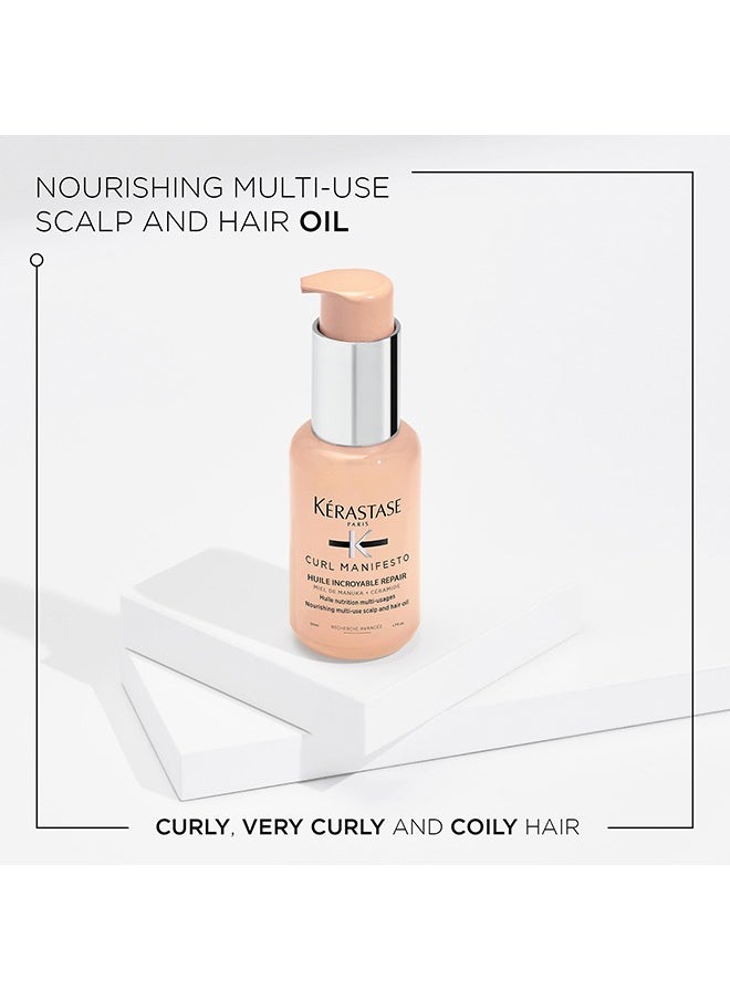 Curl Manifesto Nourishing Hair and Scalp Oil for Curly Hair 50ML