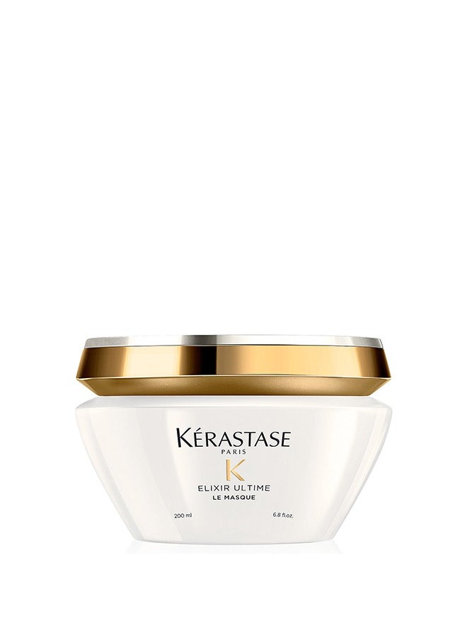 Kerastase Elixir Ultime Le Masque Beautyfing Oil Hair Mask With Camellia & Argan Oil For All Hair Types - 200ml