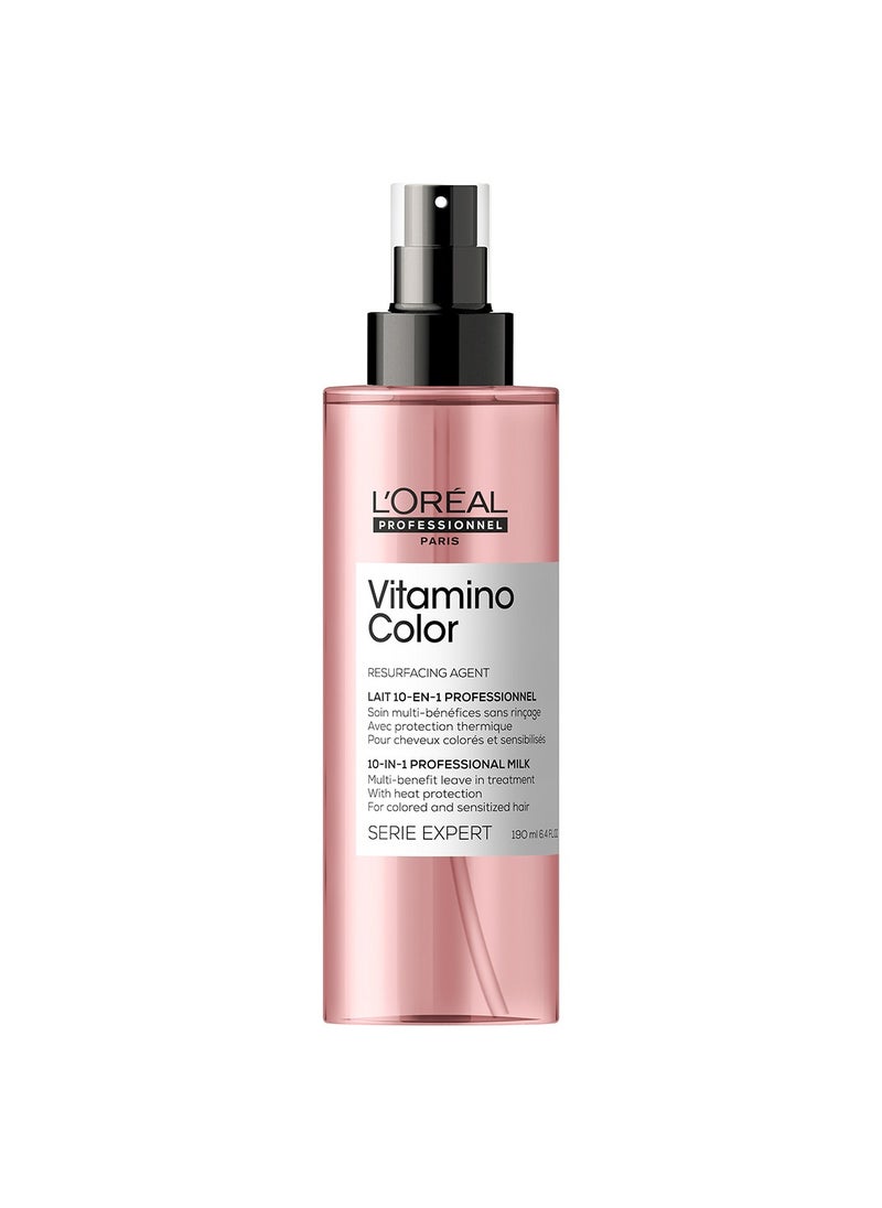 Serie Expert Vitamino Color Resurfacing Agent 10-In-1 Spray, 190ml