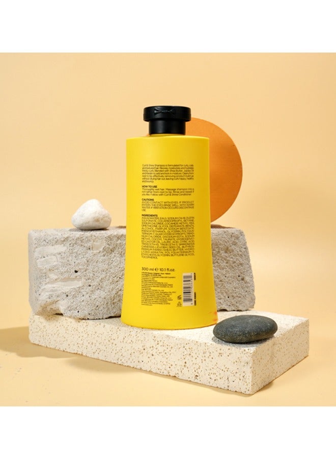 Curl & Shine For Curly, Coily And Textured Hair Shampoo 300Ml