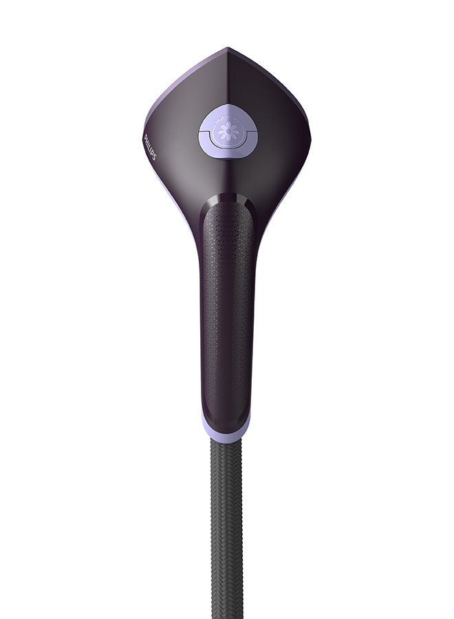 Philips Stand Steamer with XL StyleBoard 3000 Series - MyEssence Fragrance Infuser, 40g/min Continuous Steam, Pointed Steam Plate Tip, 5 Steam Settings 2 L 2000 W STE3180/30 Puple/Silver