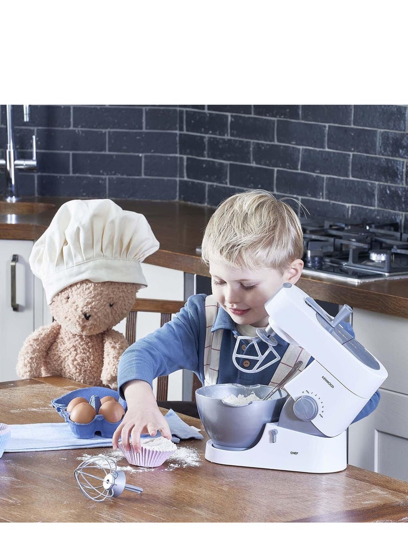 Kenwood Mixer: Toy Food Mixer For Budding Bakers Who Enjoy Mixing Real Food. Suitable For Children Aged 3+