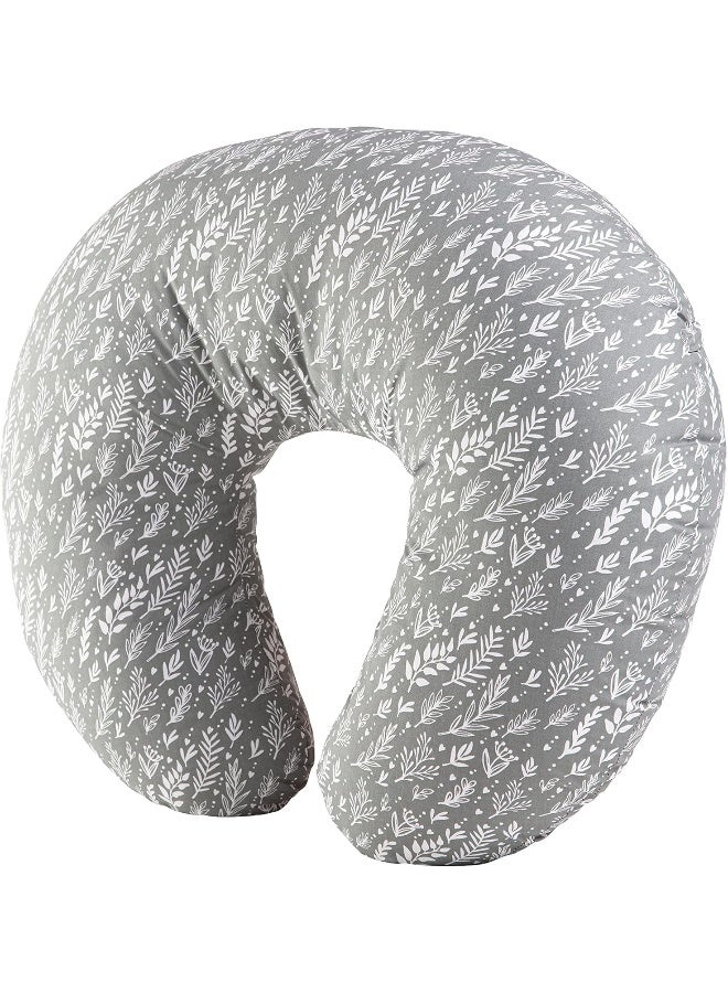 Breastfeeding Pillow With Cover, Grey