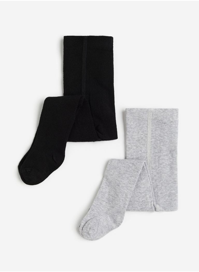 Kids 2 Pack Essential Tights