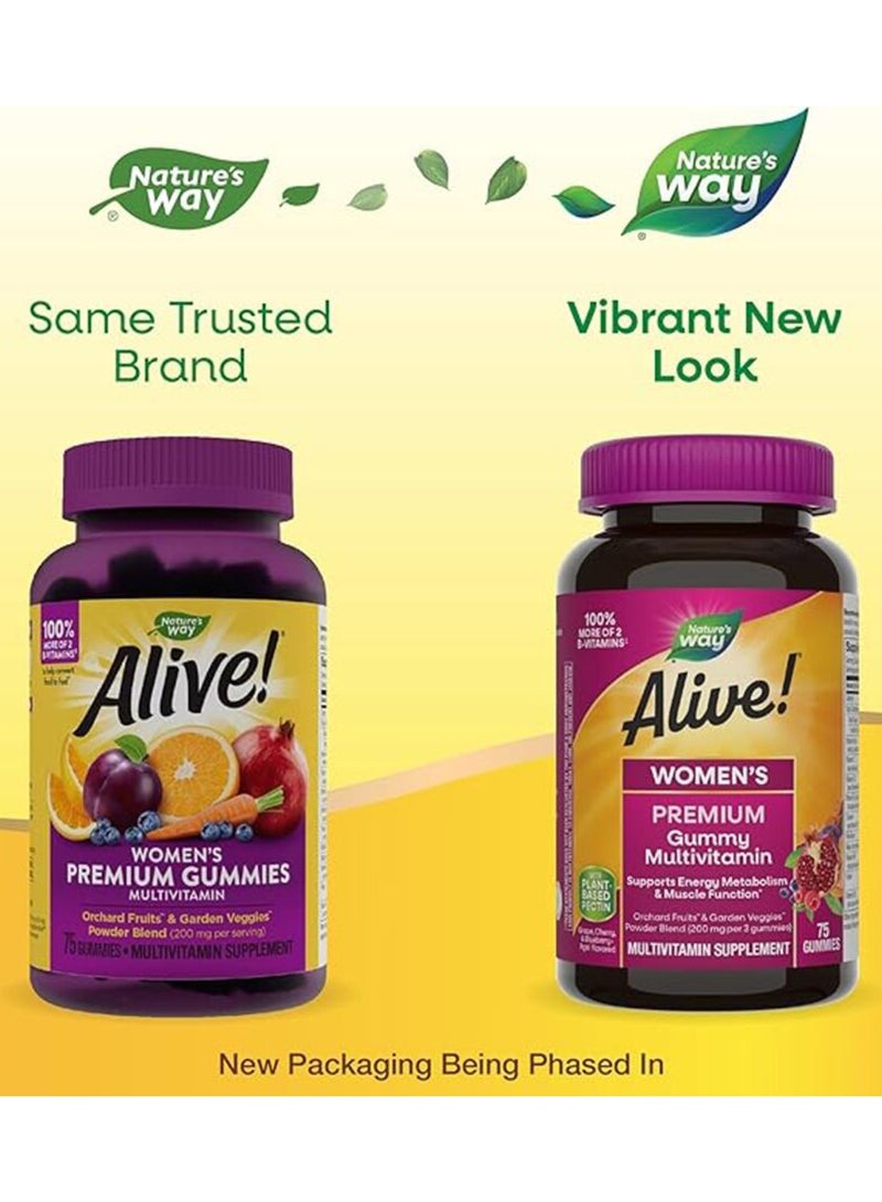 Alive Women Multi 75 Gummies