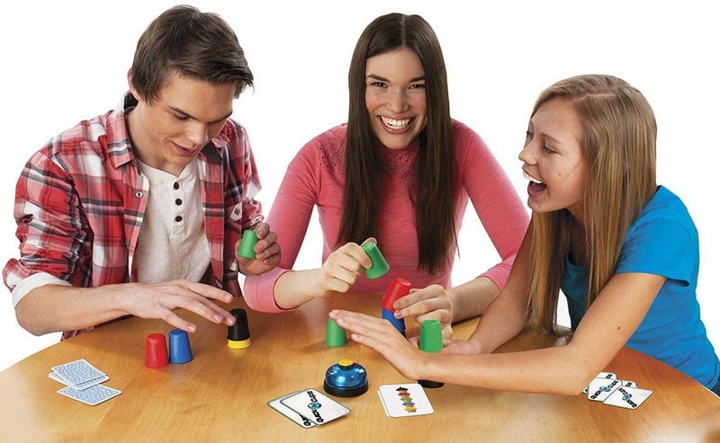 Quick Cups Multicolour Match And Stack 30-Cups Set Game For Kids (2-6 Player)