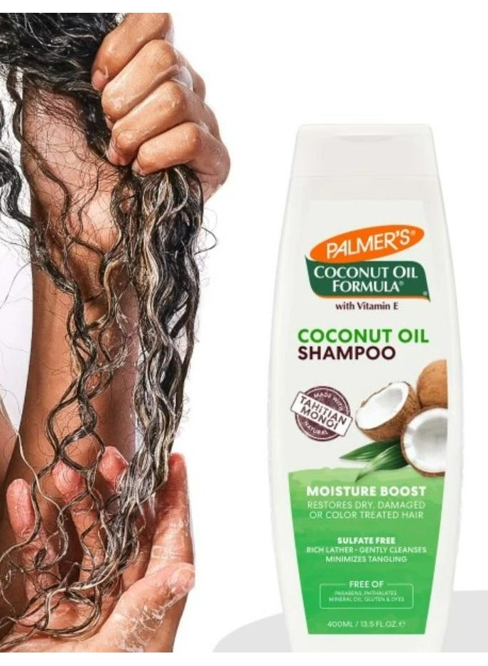 Coconut Oil Formula Moisture Boost Conditioning Shampoo 400 ML