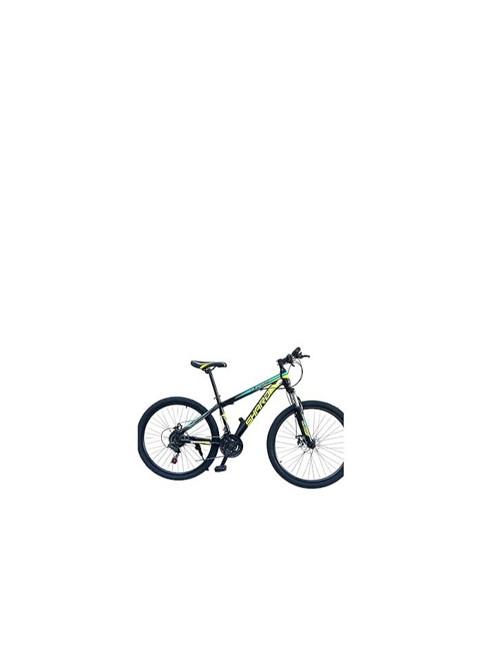 Shard Superior Mountain bike, 26 inches, 21 speed, frame carbon steel, front suspension, Disc brake, Multicolour 1
