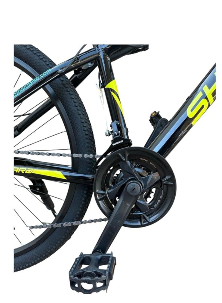 Shard Superior Mountain bike, 26 inches, 21 speed, frame carbon steel, front suspension, Disc brake, Multicolour 1