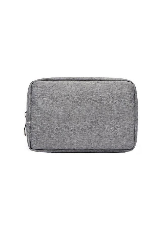 Multi-functional Headphone Charger Data Cable Storage Bag Power Pack, Size: S, 17 x 11.5 x 5.5cm (Grey)