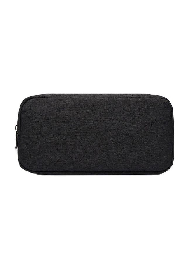 Multi-functional Headphone Charger Data Cable Storage Bag Power Pack, Size: L, 23 x 11.5 x 5.5cm(Black)