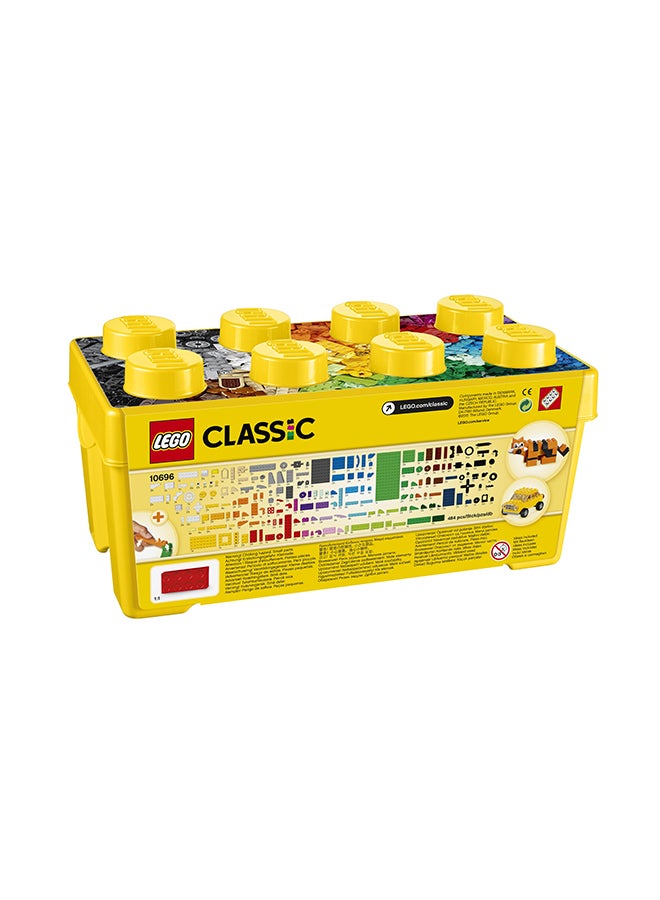 10696 Classic Medium Creative Brick Box Building Toy Set (484 Pieces)