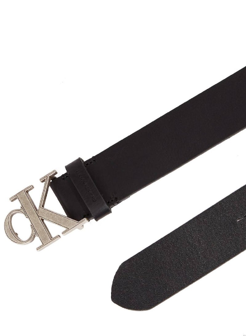 Calvin Klein Jeans Men's Belts - Fashion Accessories - Leather , Black