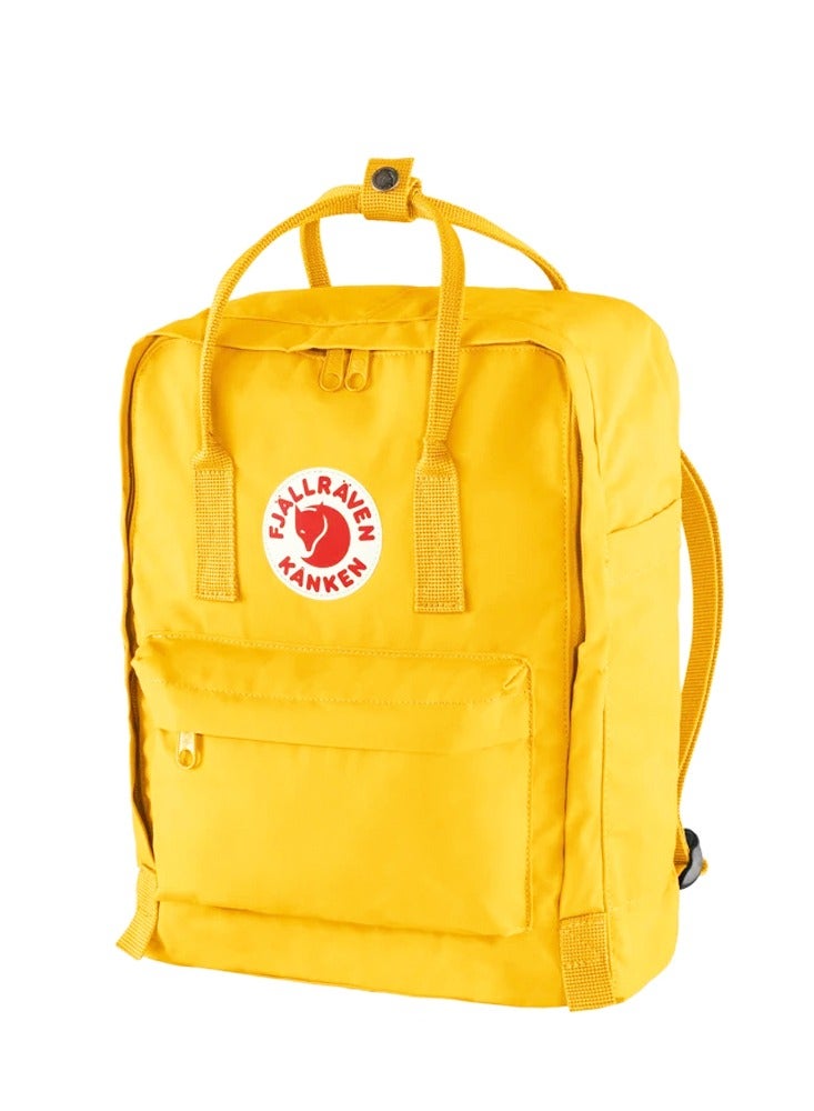 Kanken Classic Casual Backpack Back to School Bag 16 Inches Yellow