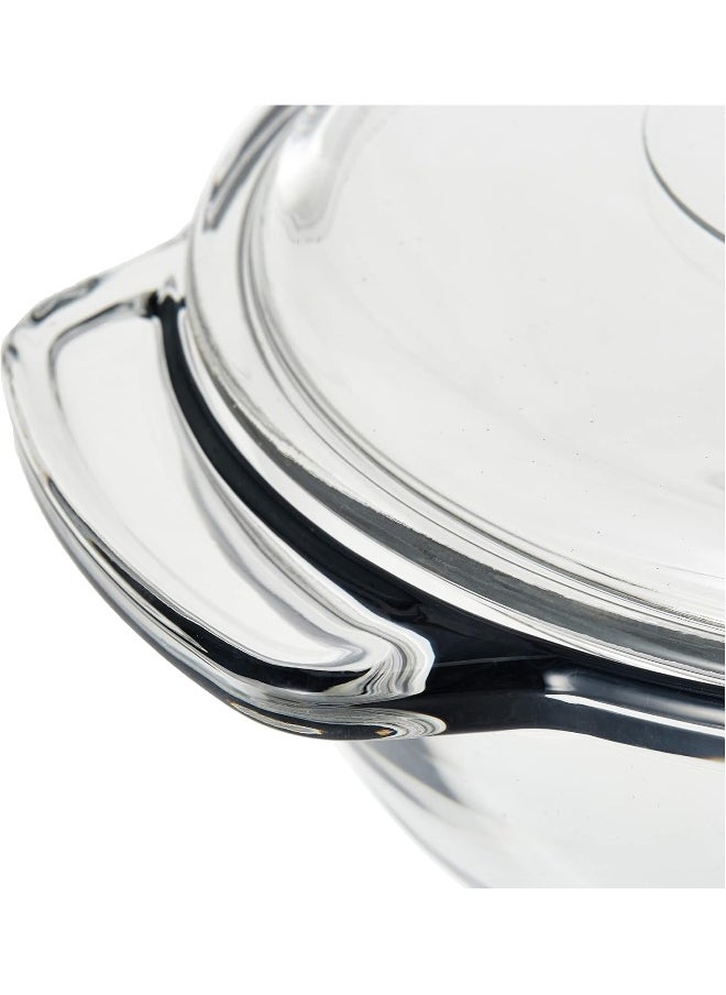 A/H 1.5Qtr/ Ltr. Casserole Dish W/ Glass Lid