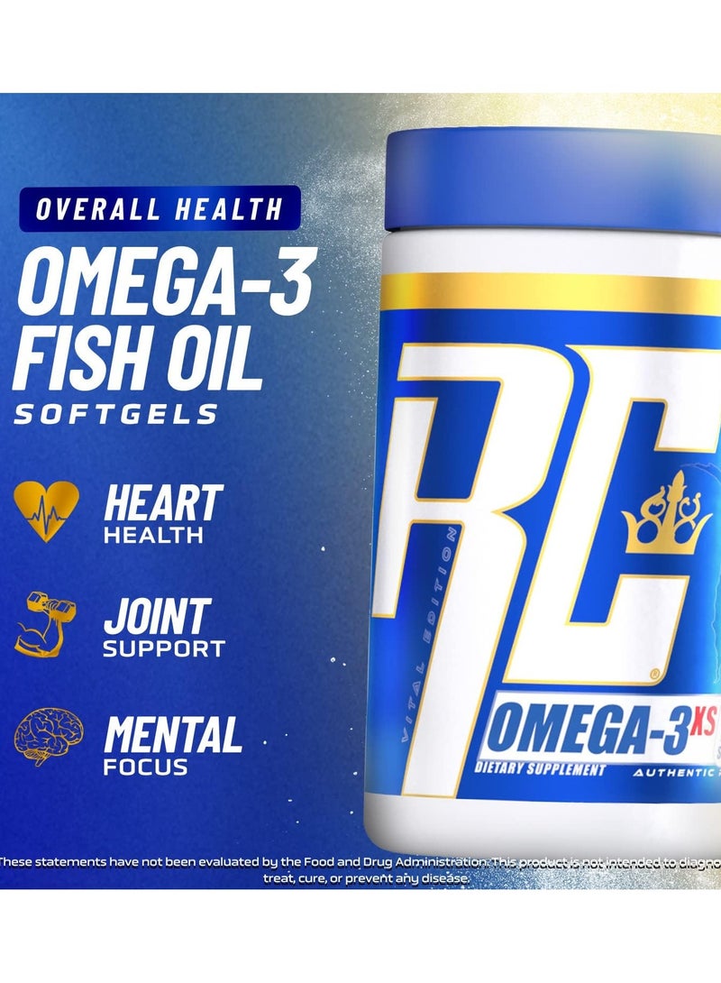 Omega Xs Fish Oil Softgels 120 Count