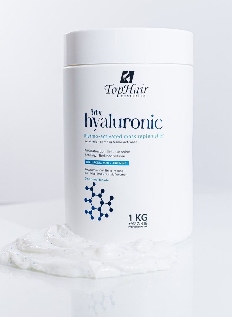 TopHair Botox Hyaluronic Treatment (1000 g/ 35.27 FL.OZ), 0% Formaldehyde, For All Types Hair.