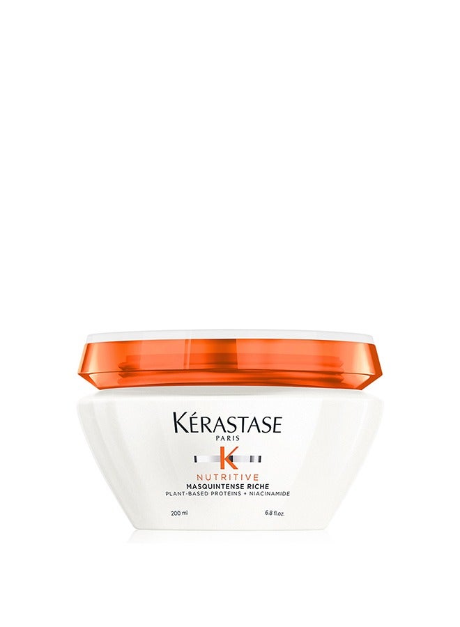 Nutritive Masquintense Riche Hair Mask for Thick Dry Hair 200ml