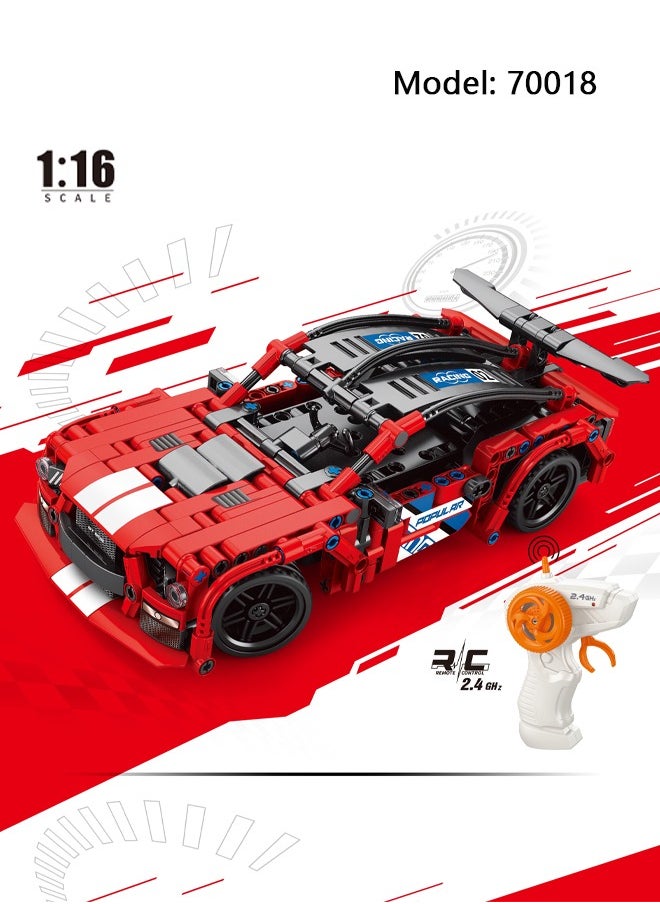 1:16 Sports Car  Building Blocks Set , Gift Toy for Boys and Girls 6+ Years Old, Kids Learning and Education