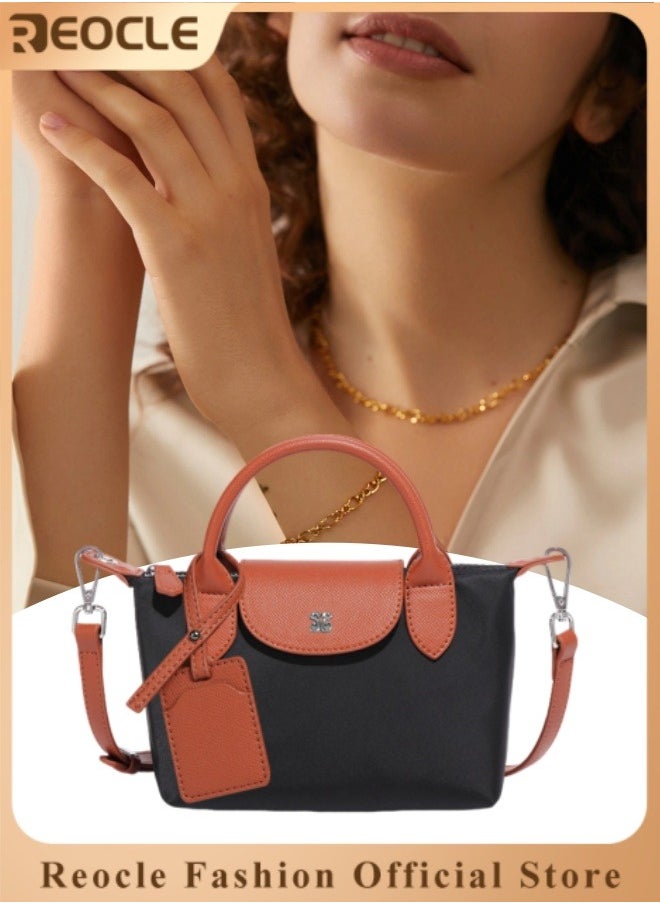 Women's Shoulder Bag Crossbody Purse Messenger Bag Vegan Leather Ladies Clutch with Adjustable Strap Genuine Top Handle Handbags