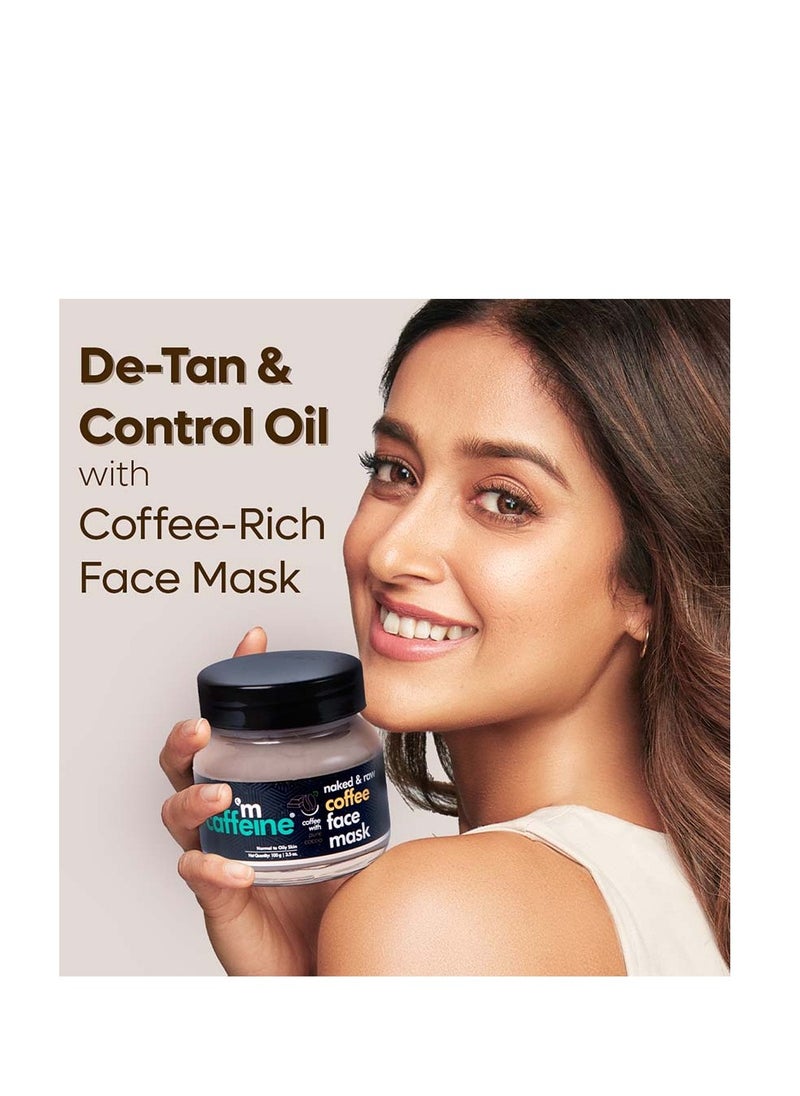 mCaffeine Naked & Raw Coffee Face Mask 100g