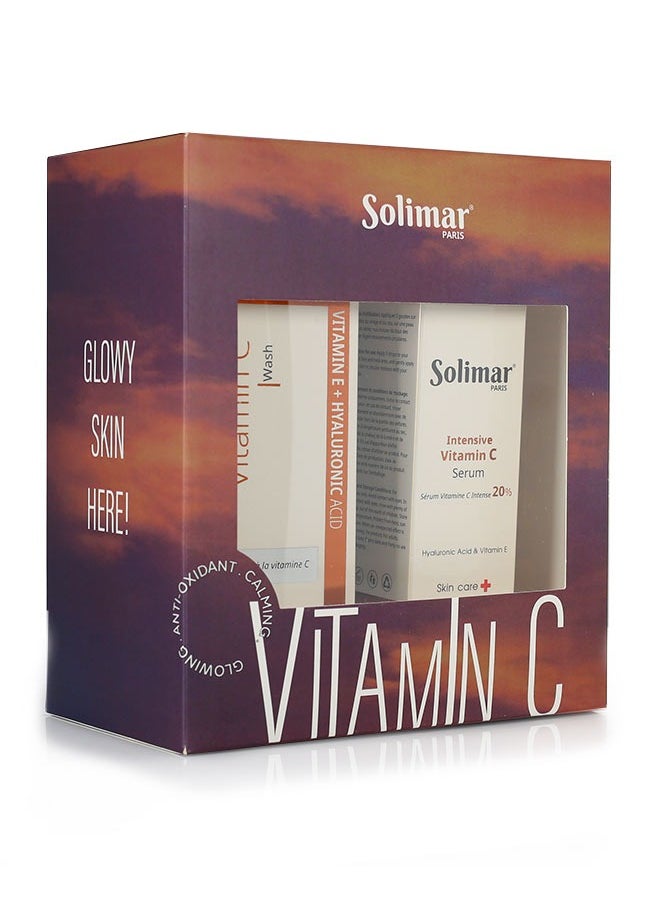 Vitamin C Face Care Routine Kit