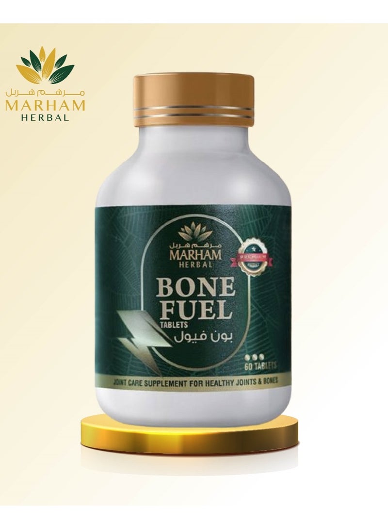 Bone Fuel Tablet: Joint Care Supplement for Healthy Joints and Bones | Optimize Bone Health and Joint Comfort with Bone Fuel: Premium Formula for Joint Support, Flexibility, and Mobility (60 Tablets)