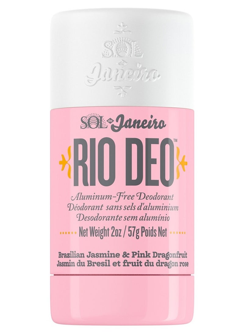 Sol de Janeiro Rio Deo Aluminum-Free Deodorant - Cheirosa 68 Fragrance, 24-Hour Odor Protection, Vegan, Skin-Friendly for Sensitive Skin (57g)