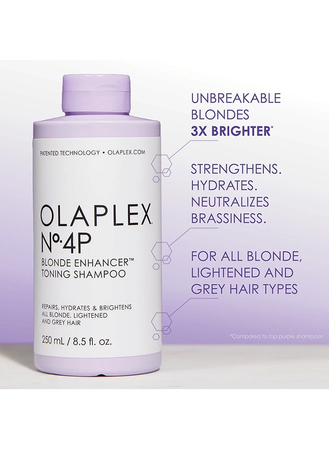 No. 4P Blonde Enhancer Toning Shampoo Lavender 250ml