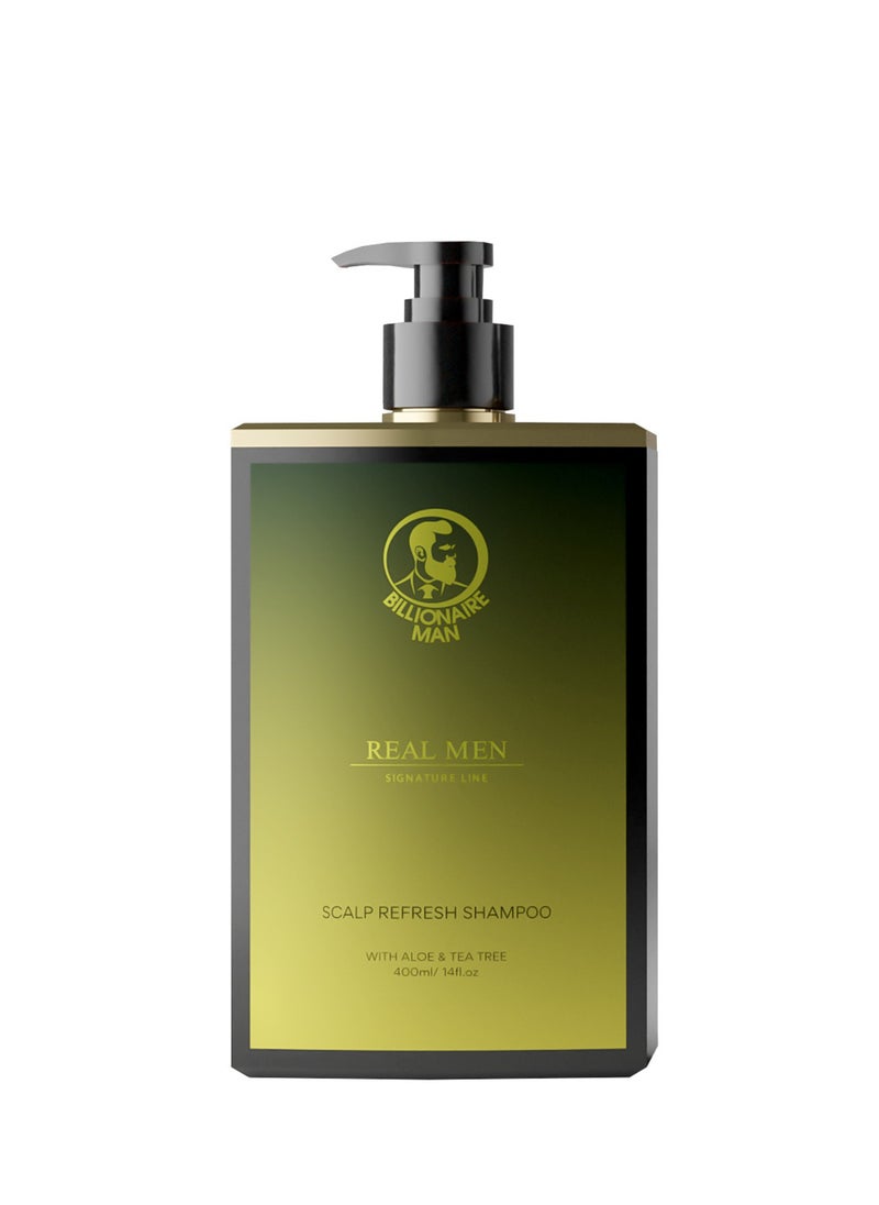 Billionaire Man Scalp Refresh Shampoo 400ml