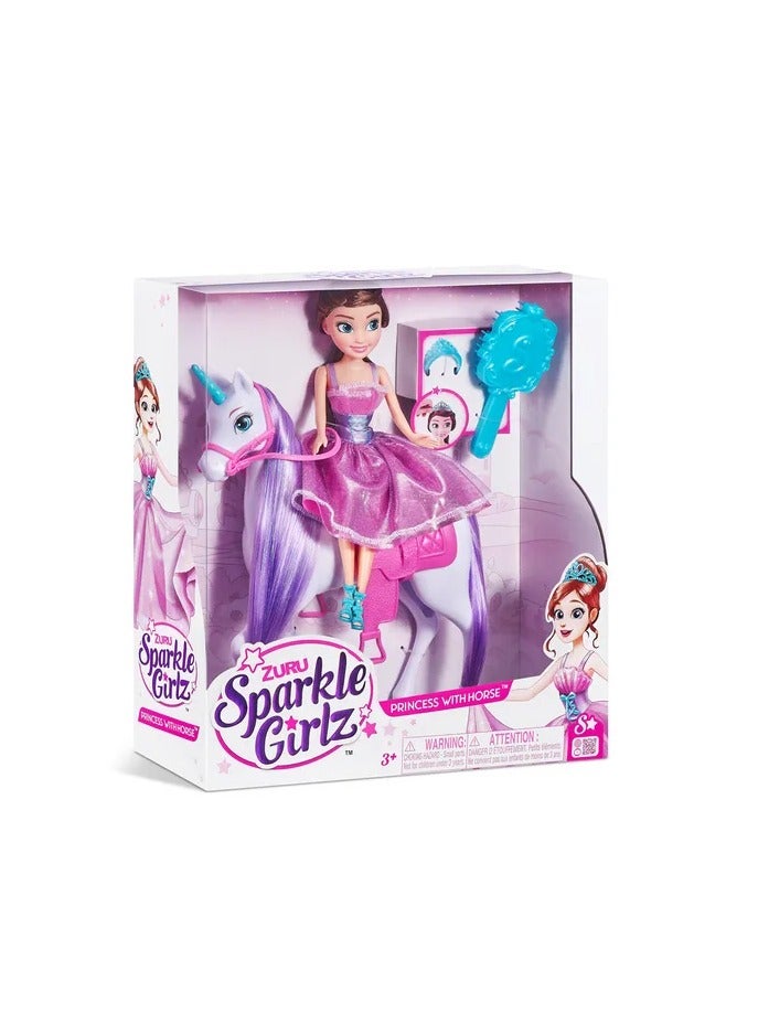 Sparkle Girlz Princess With Royal Horse - Set 10.5