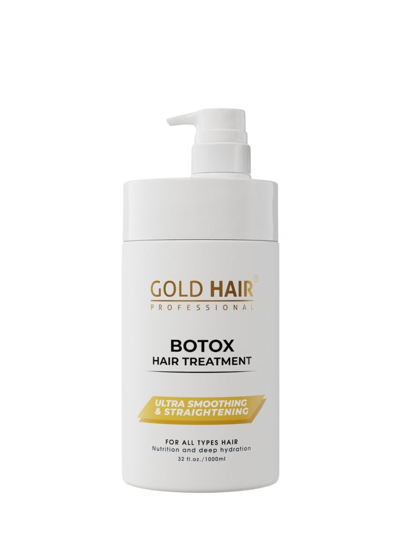 Gold Hair Professional Botox Treatment for All Hair Types 1000ml