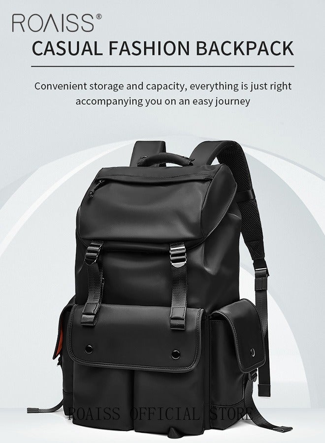 Unisex Multifunctional Ergonomic Backpack with Comfortable Back Padding Large Capacity Multiple Compartments Scientific Partitioning Ideal for Short Trips Business Duffel Bags with Adjustable Straps