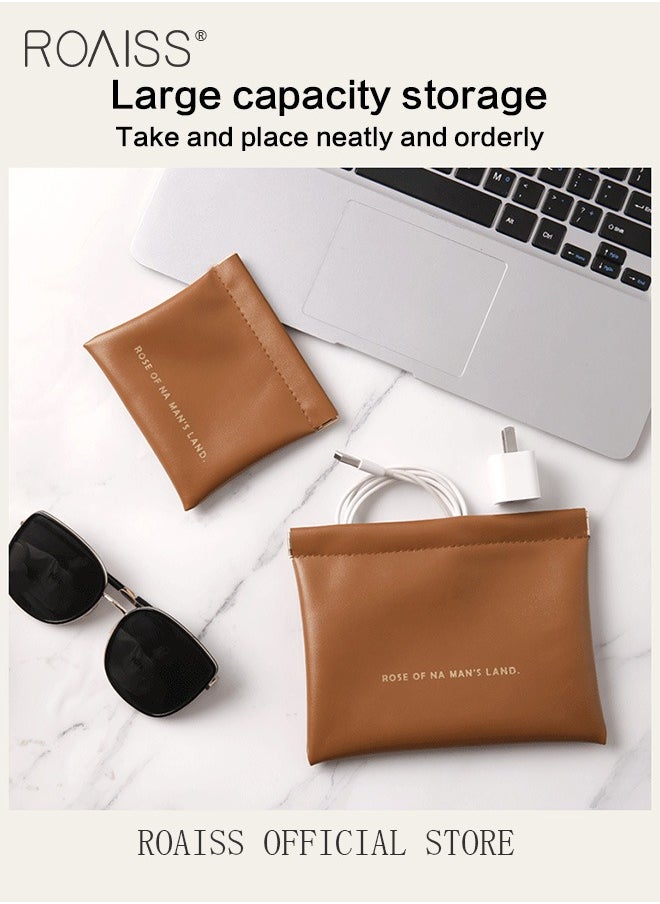 Large Capacity Tote Bag with 2 Pieces Small Zipper Pouch Bags  Set for Women Water Resistant Shoulder Bag Top Handle Handbag for Travel Commuting or Gym the Mini Bags can for Cosmetics Headphones