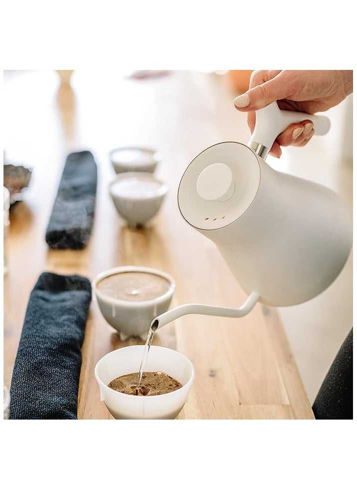 Stagg EKG Electric Coffee Kettle 900ml 1200W, Matte White