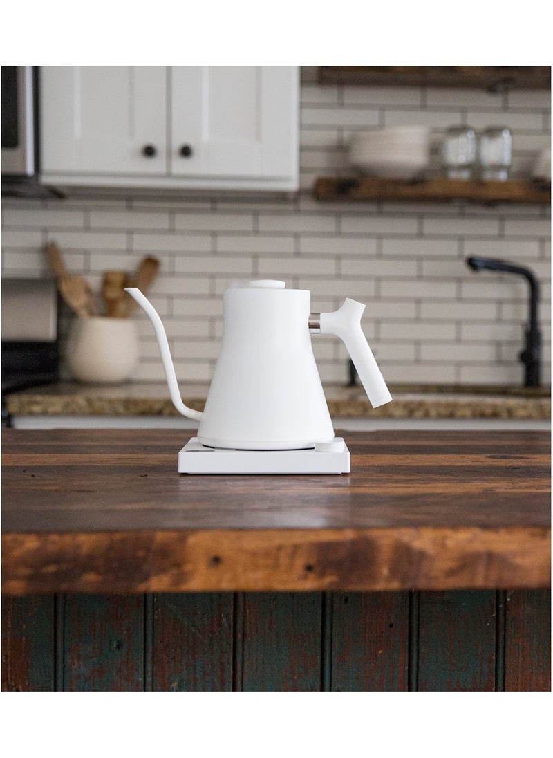 Stagg EKG Electric Coffee Kettle 900ml 1200W, Matte White