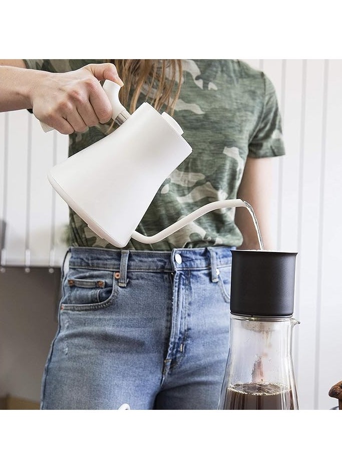 Stagg EKG Electric Coffee Kettle 900ml 1200W, Matte White
