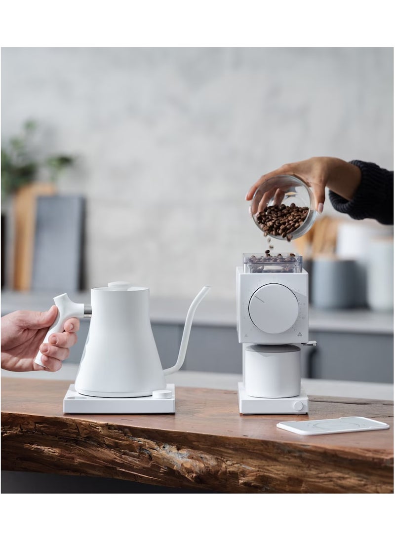 Stagg EKG Electric Coffee Kettle 900ml 1200W, Matte White
