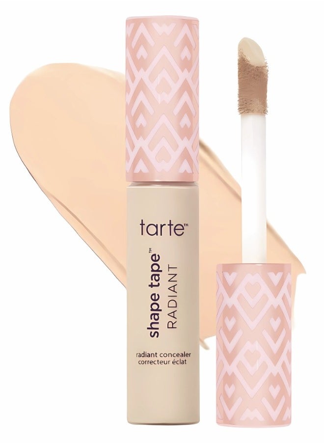 Tarte Shape Tape™ Radiant Concealer – 12S fair concealer | Medium Coverage with Radiant Finish 10 ML / 0.33 Fl. Oz