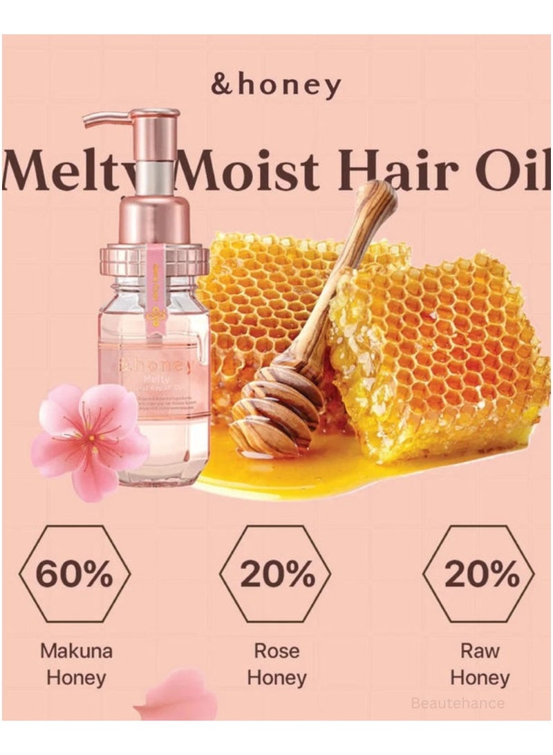 &honey Melty Moist Repair Hair Oil 3.0 Hair Treatment 100ml