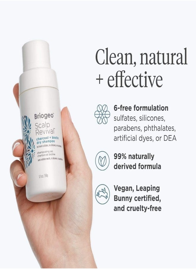 Briogeo Scalp Revival Charcoal + Biotin Dry Shampoo - 50g