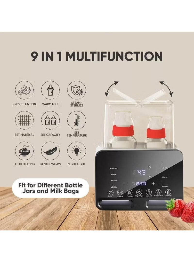 9 In 1 Baby Bottle Sterilizer Warmer With Light