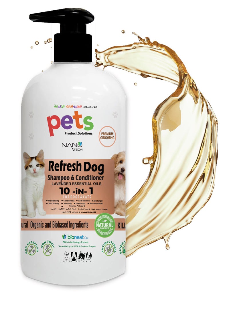 Pets Refresh Dog Shampoo & Conditioner 500ml
