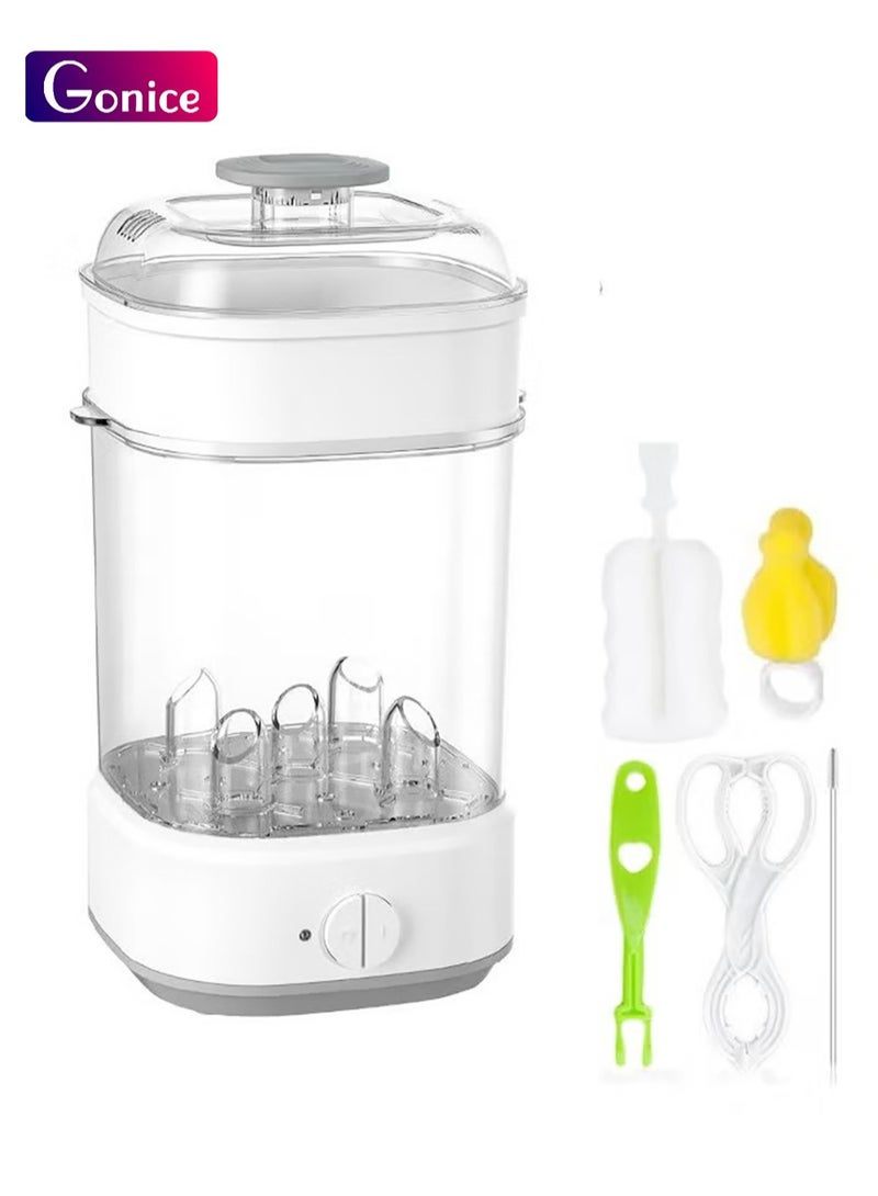 Baby Bottle Warmer,  Baby Bottle Steam Sterilizer Dryer Machine for Baby Milk Breastmilk Formula