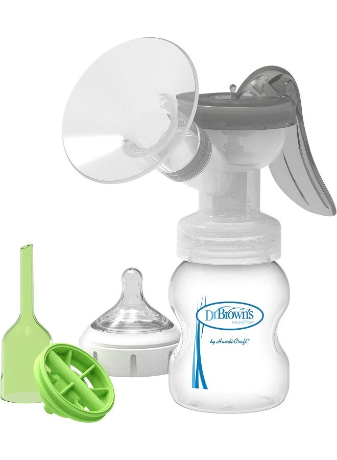 Manual Breast Pump With Soft Shape Silicone Shield