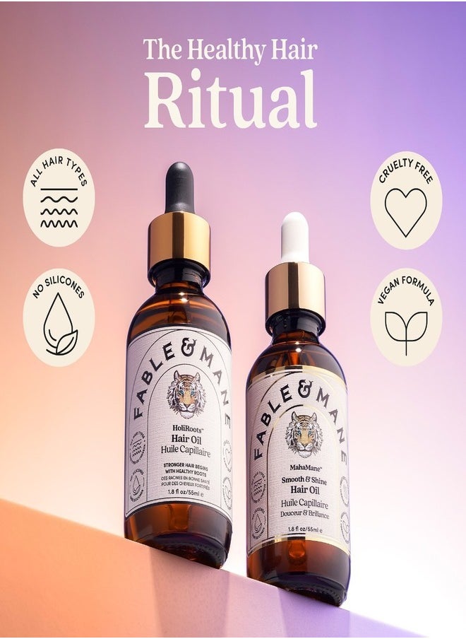 Fable and Mane MahaMane™ Smooth & Shine Hair Oil 14.4ml