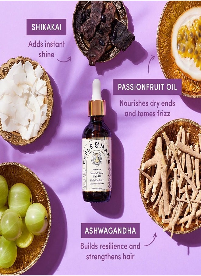 Fable and Mane MahaMane™ Smooth & Shine Hair Oil 14.4ml