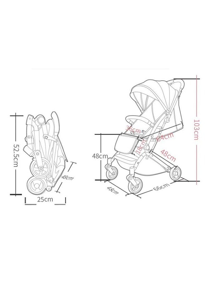 Pikkaboo Youbi Toddler Travel System with New Born Attachment-Black